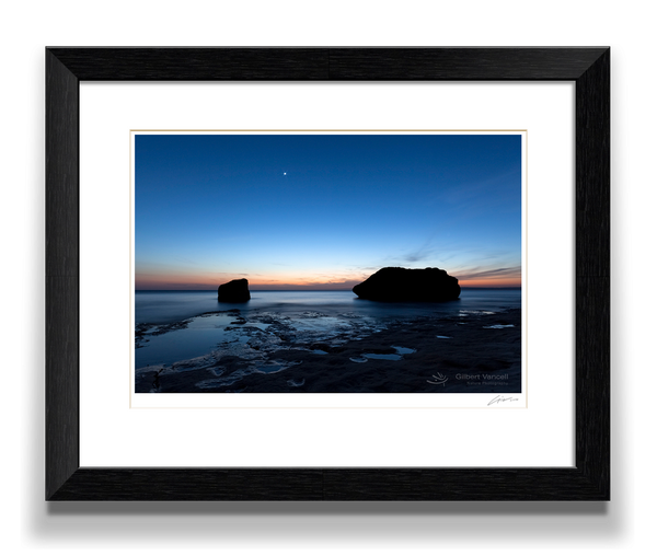 Venus Over Calm Seas