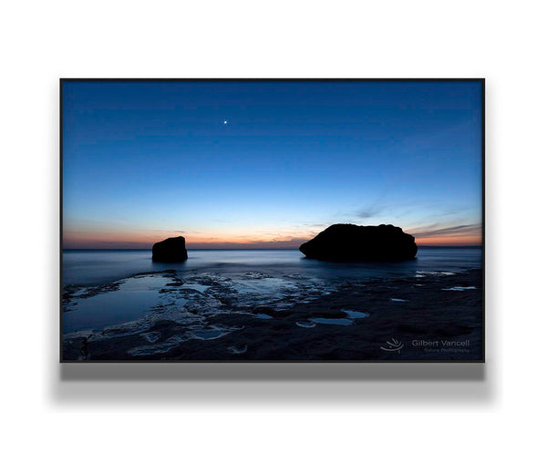 Venus Over Calm Seas