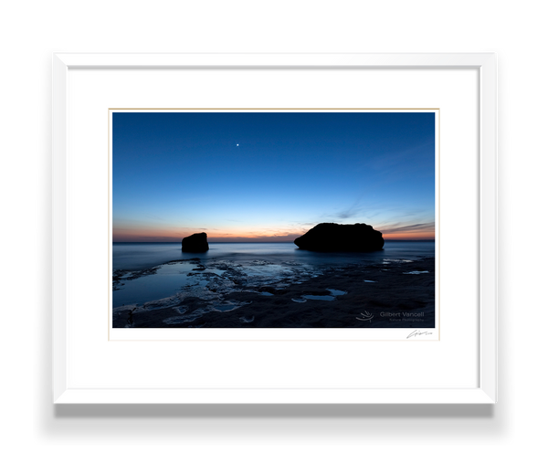 Venus Over Calm Seas