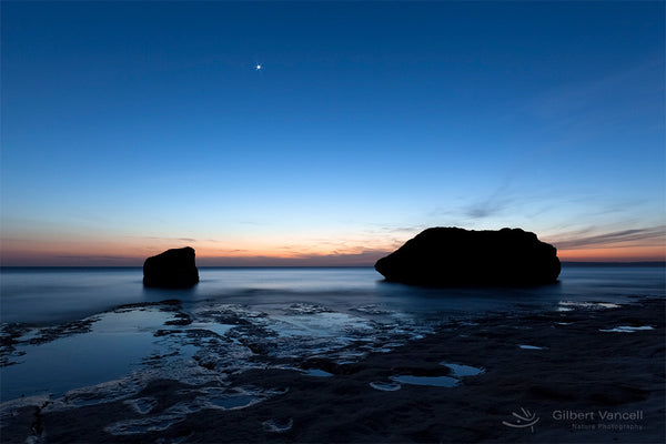 Venus Over Calm Seas