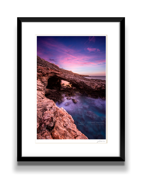 'Ras il-Ħamrija' Sea Cave Sunrise