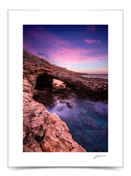 'Ras il-Ħamrija' Sea Cave Sunrise