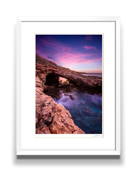 'Ras il-Ħamrija' Sea Cave Sunrise