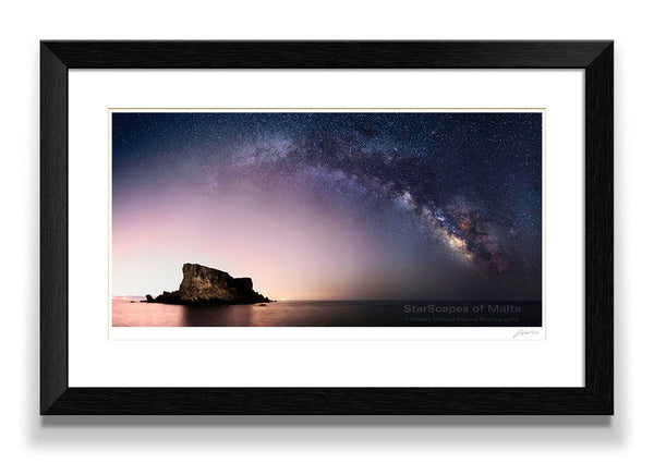 The Milky Way over Filfla