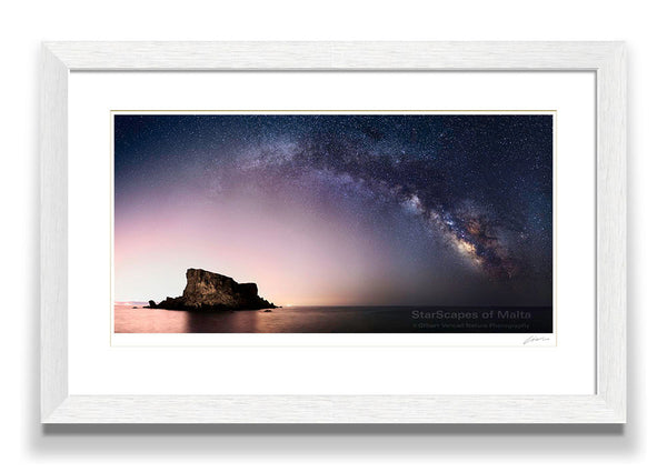 The Milky Way over Filfla