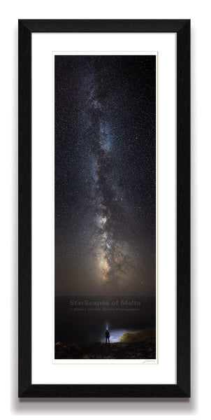 The Milky Way, Malta Fine Art Print