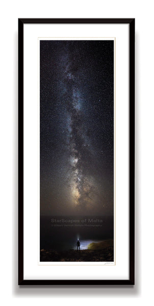 The Milky Way, Malta Fine Art Print
