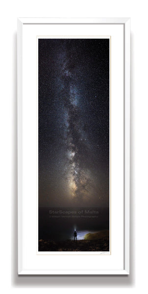 The Milky Way, Malta Fine Art Print