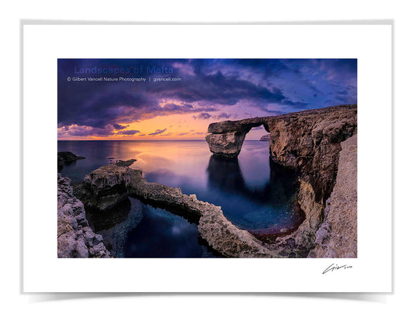 Azure Window after Sunset II