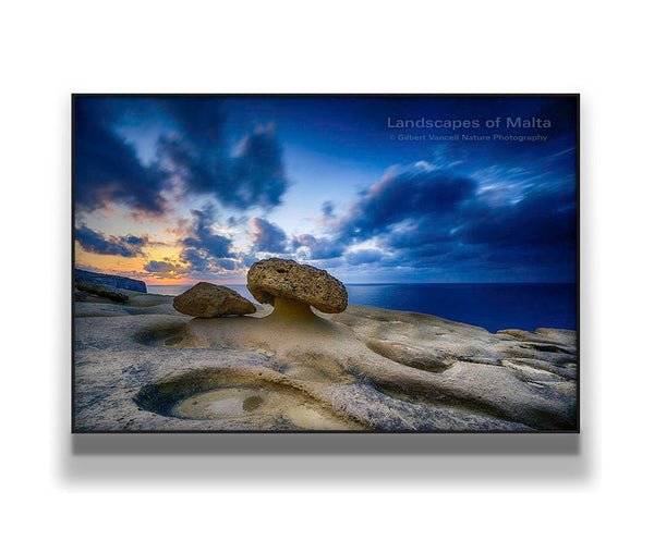 Mushroom Rock at Sunset