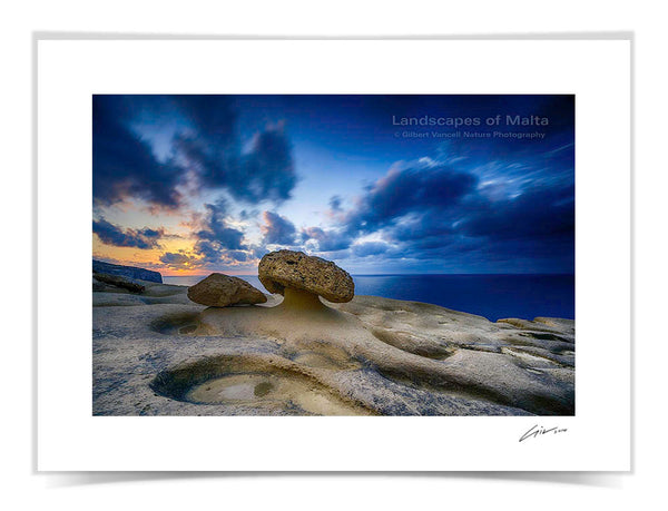 Mushroom Rock at Sunset
