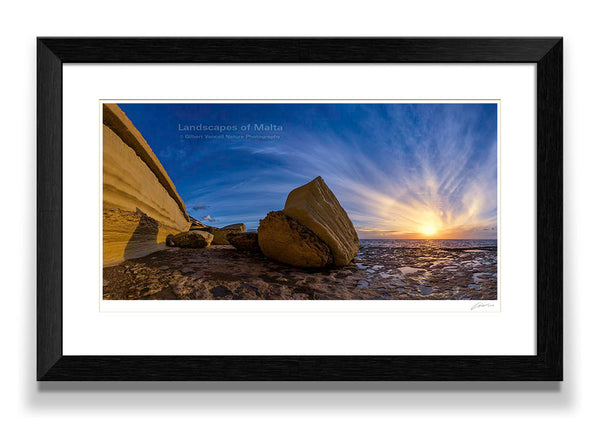 Sunset at il-Blata tal-Melħ