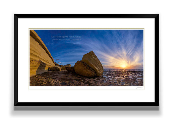 Sunset at il-Blata tal-Melħ