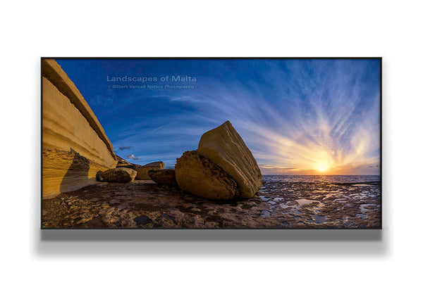 Sunset at il-Blata tal-Melħ