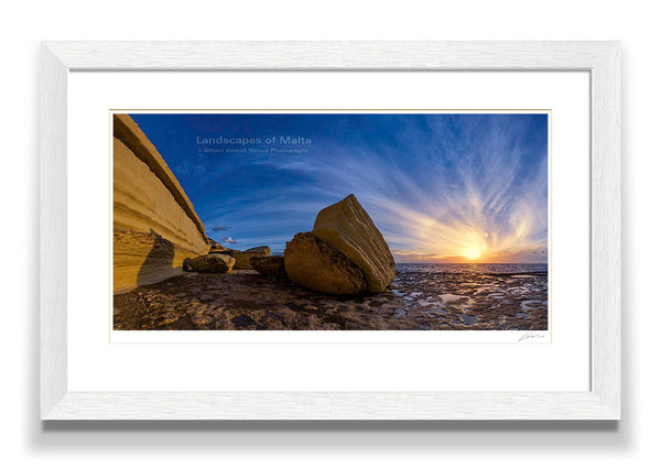 Sunset at il-Blata tal-Melħ