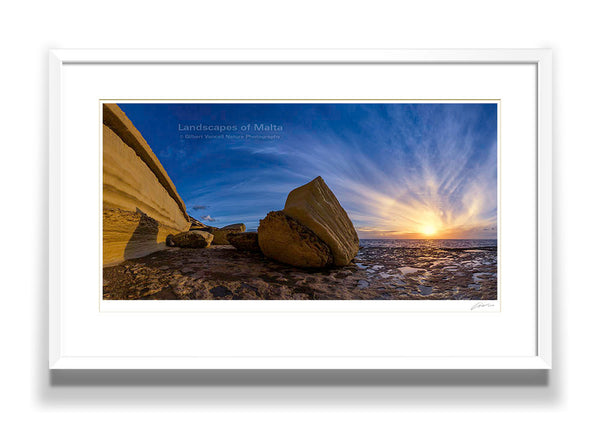 Sunset at il-Blata tal-Melħ