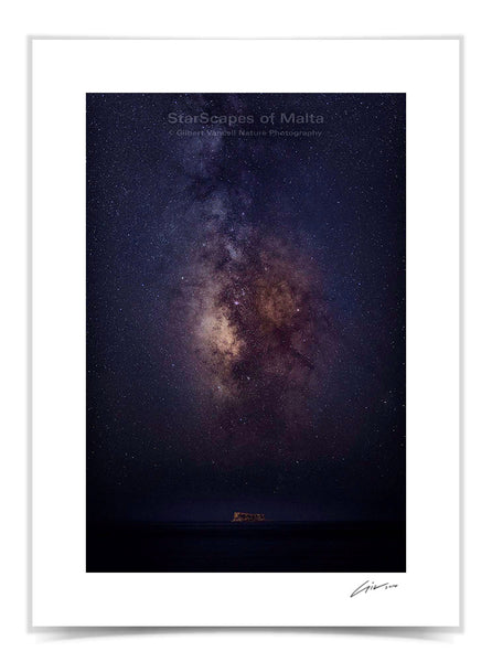 The Milky Way over Filfla II