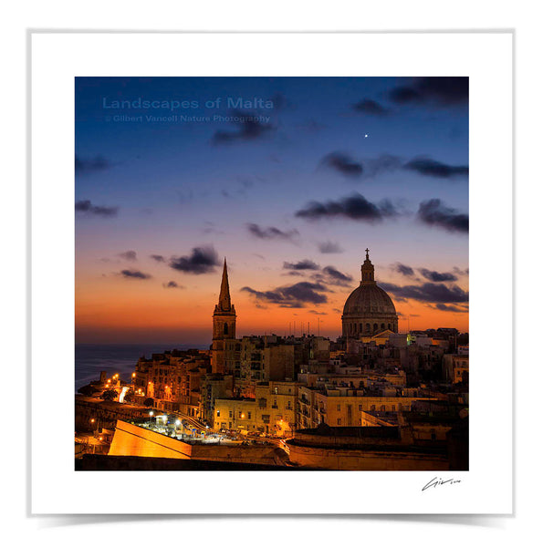 Venus over Valletta