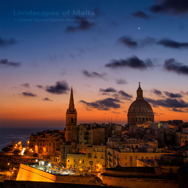 Venus over Valletta
