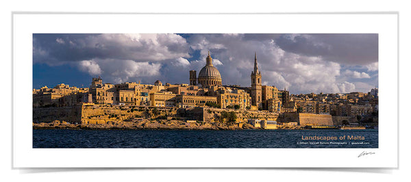 Valletta at Sunset