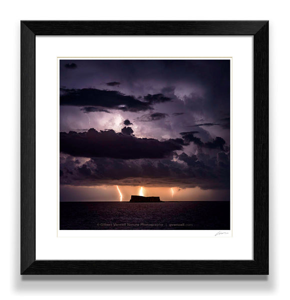 Lightnings over Filfla