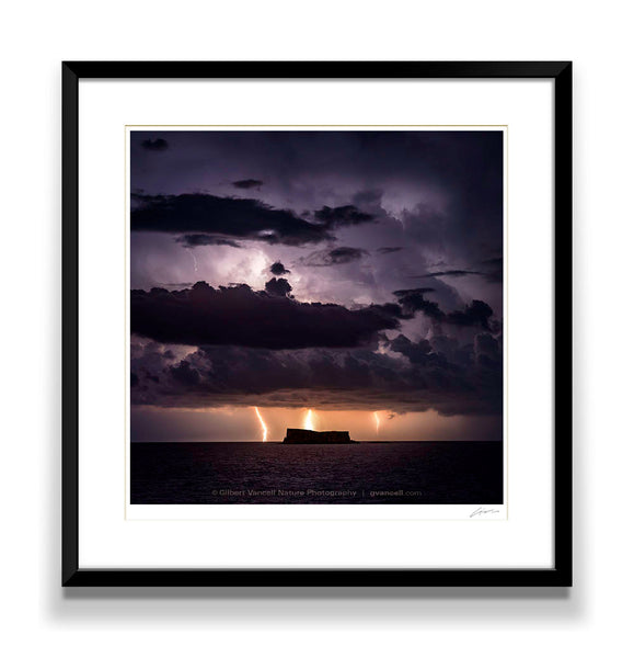 Lightnings over Filfla