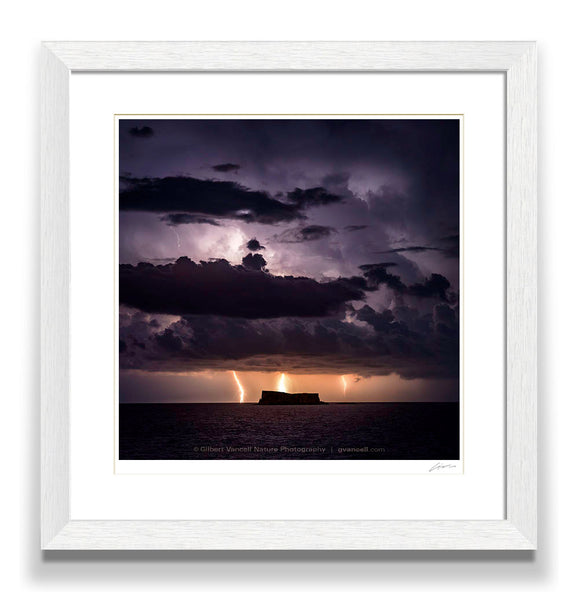 Lightnings over Filfla