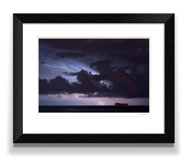 Lightning over Filfla II