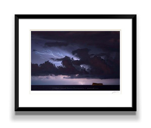 Lightning over Filfla II