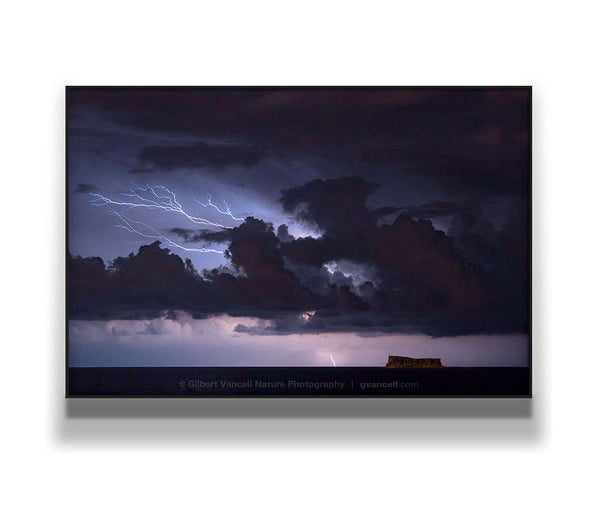 Lightning over Filfla II