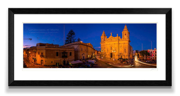 Naxxar Square at Twilight