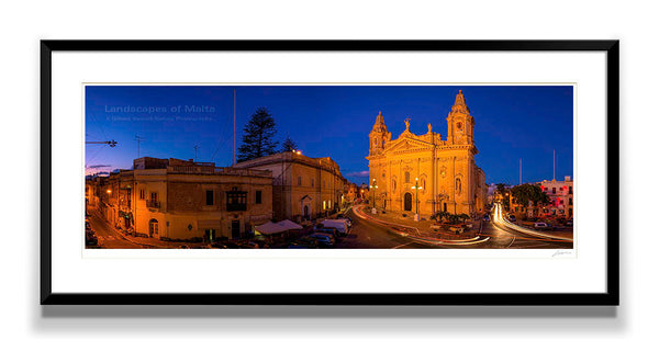 Naxxar Square at Twilight