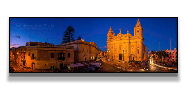 Naxxar Square at Twilight
