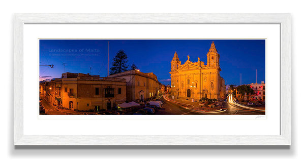 Naxxar Square at Twilight