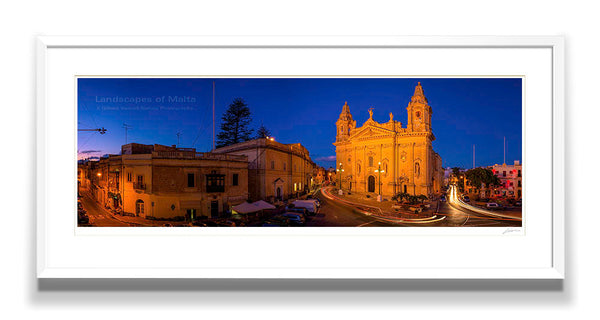 Naxxar Square at Twilight