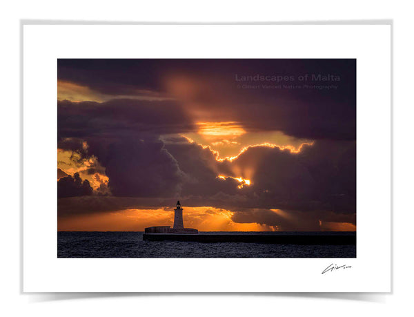 Valletta Lighthouse Sunrise