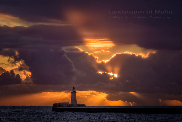Valletta Lighthouse Sunrise
