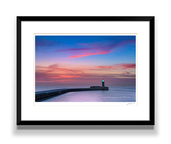 Valletta Lighthouse at Dawn