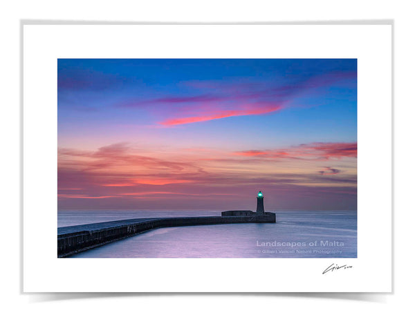 Valletta Lighthouse at Dawn