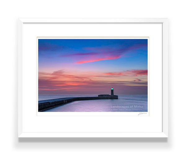 Valletta Lighthouse at Dawn