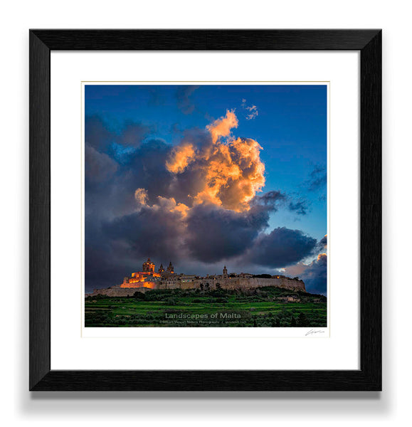 Catching Light – Mdina at Sunset