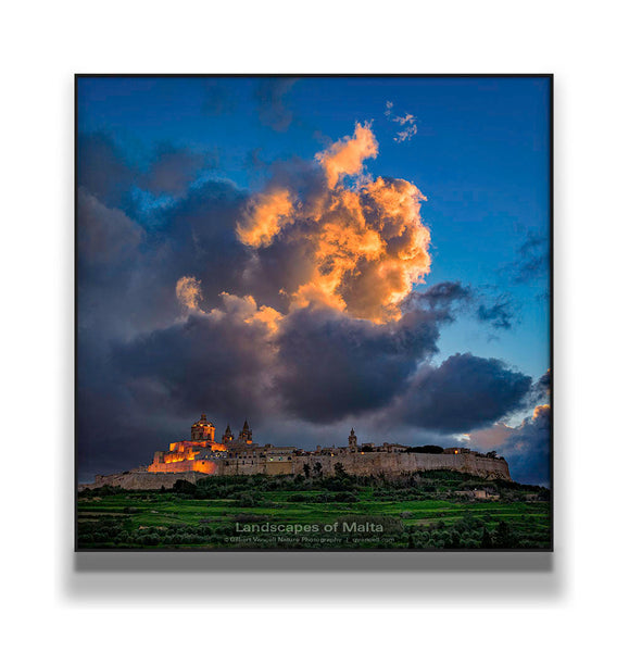 Catching Light – Mdina at Sunset