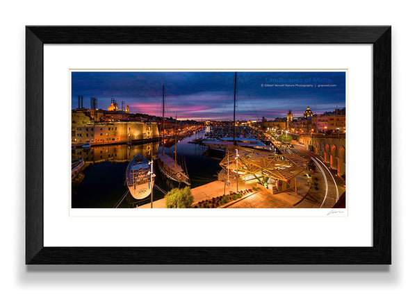 Birgu Marina at Twilight