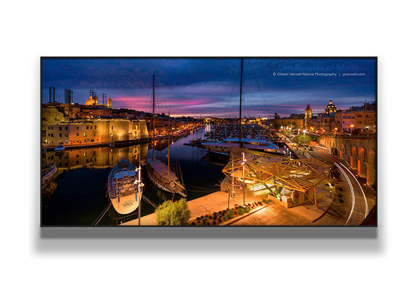 Birgu Marina at Twilight