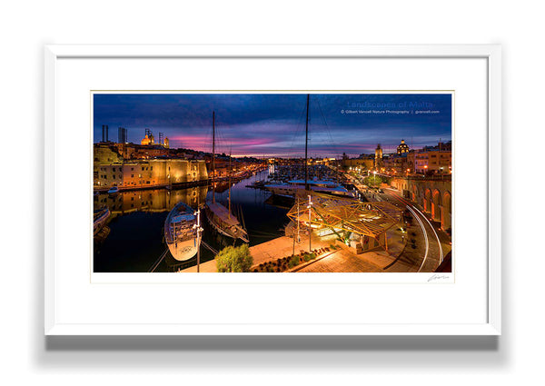 Birgu Marina at Twilight