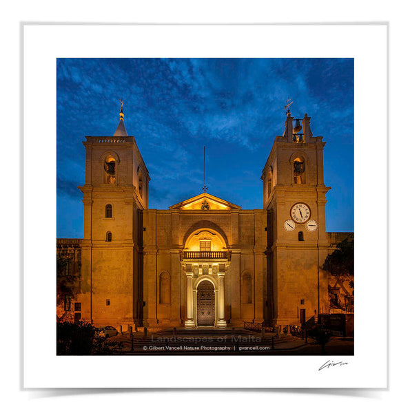 St. John's Co-Cathedral at Dawn II