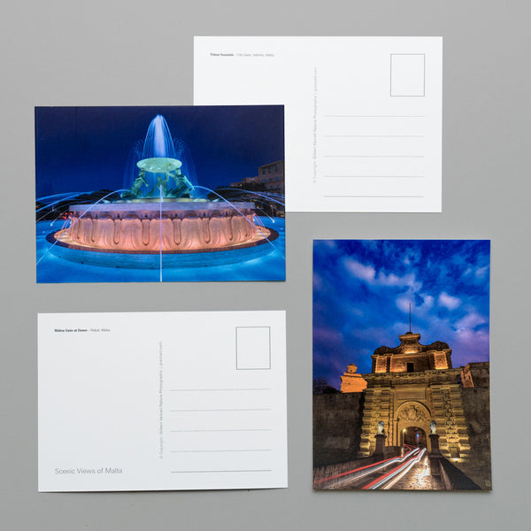 Scenic Views of Malta – Set of 8 Postcards