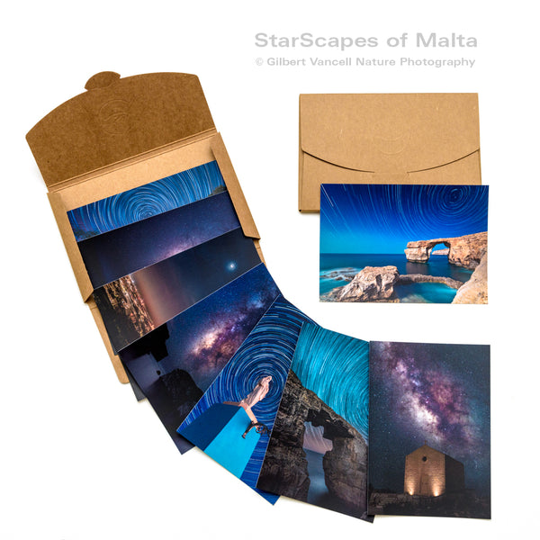 StarScapes of Malta – Set of 8 Postcards