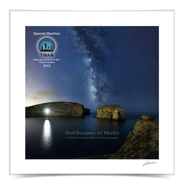 The Milky Way Malta Fine Art Photography Print